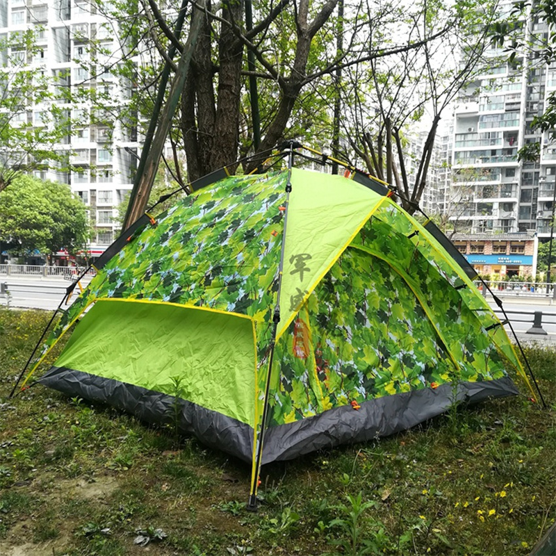 4.6平方米自動(dòng)雙層旅游帳篷