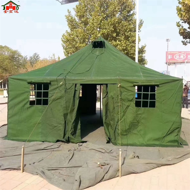 作訓(xùn)施工帳篷安裝及使用