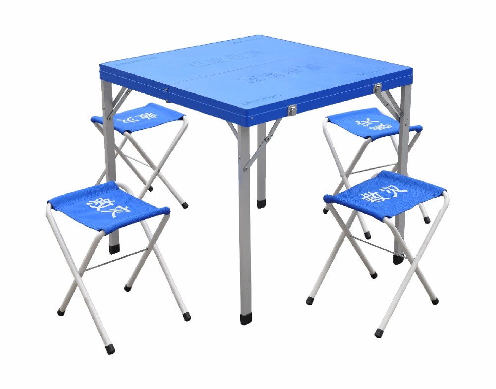 救災(zāi)專(zhuān)用折疊桌凳（ABS桌面）